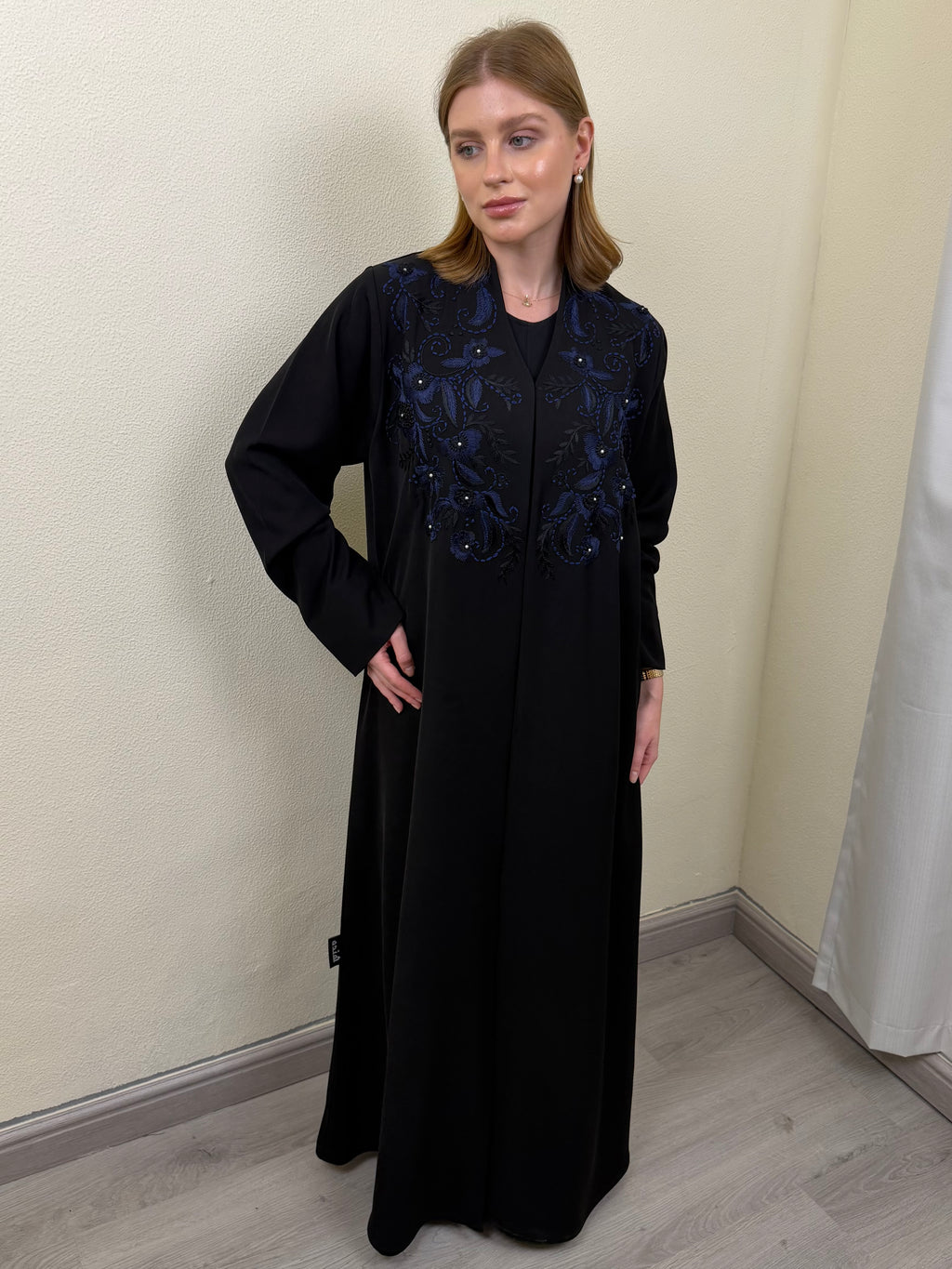 Indigo Petal Abaya