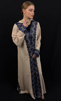 Sand & Navy Abaya