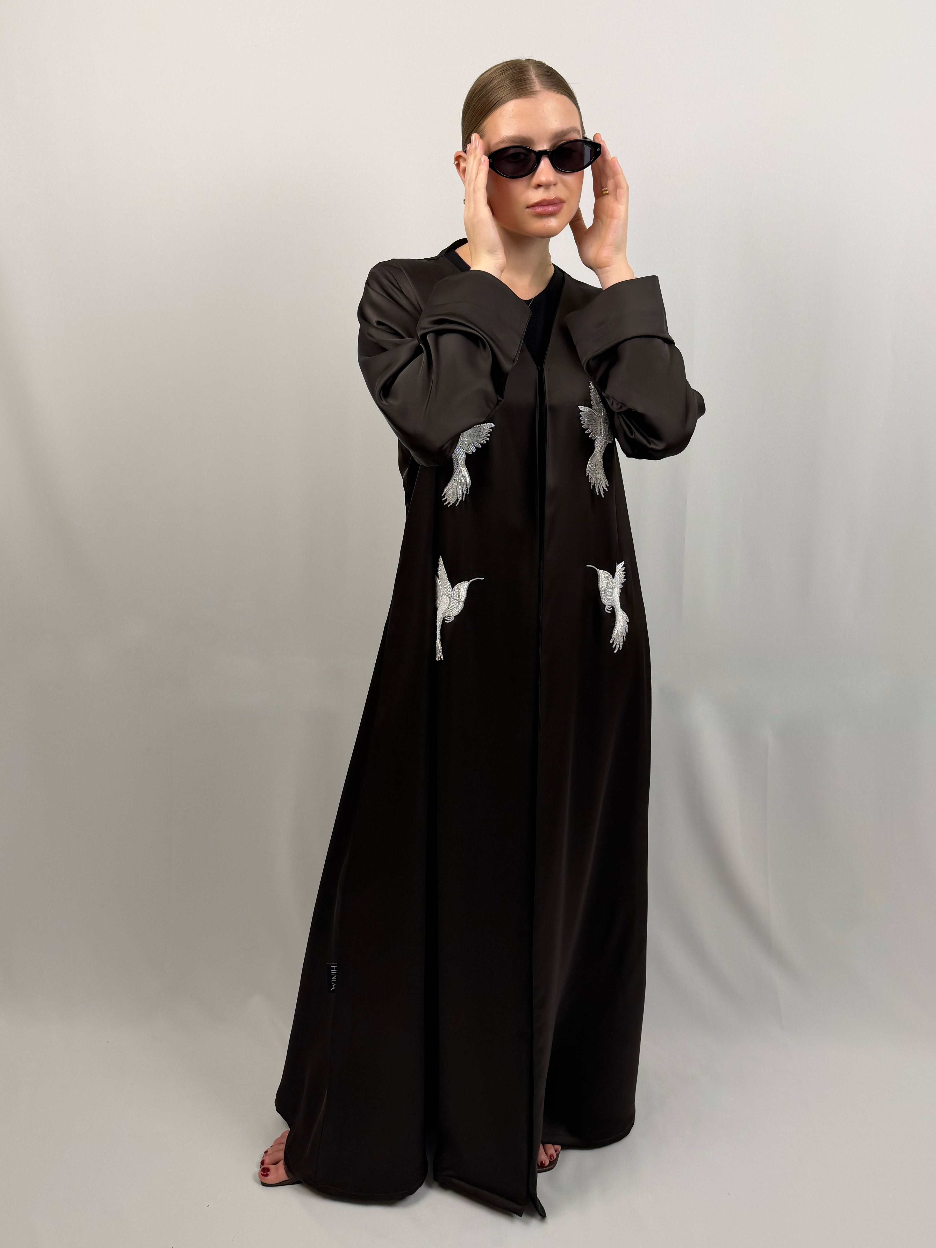 Crystal Bird Abaya