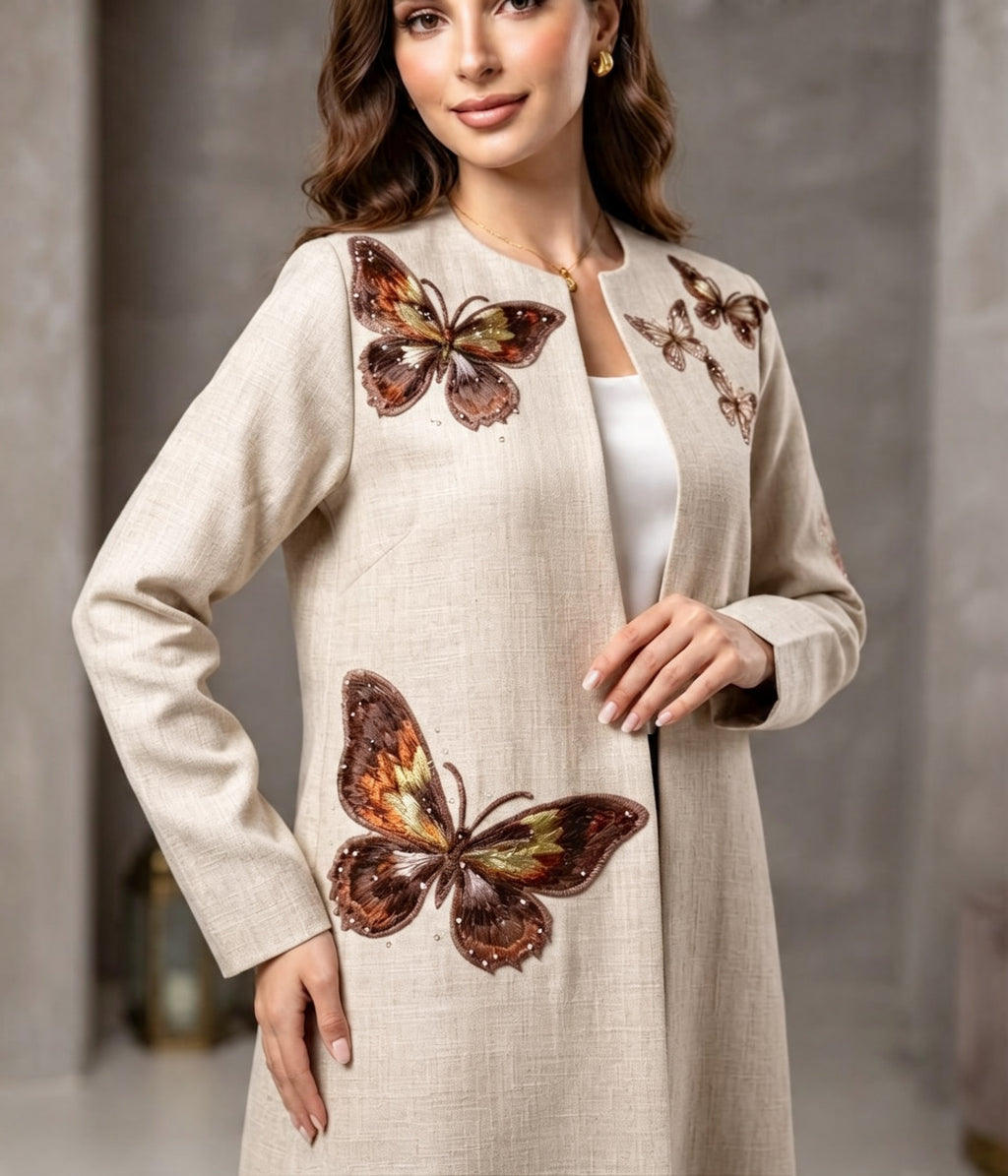 Desert Butterfly Abaya