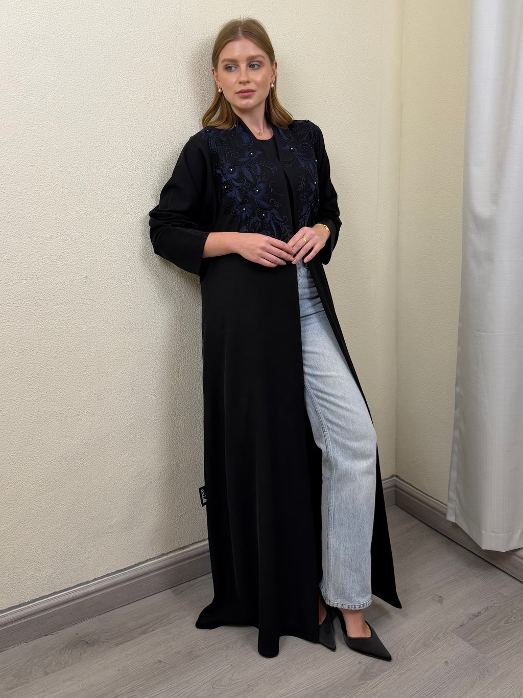 Indigo Petal Abaya
