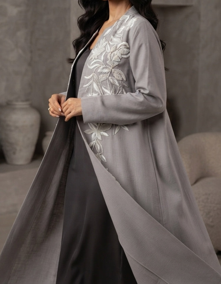 Fleura Thread Abaya