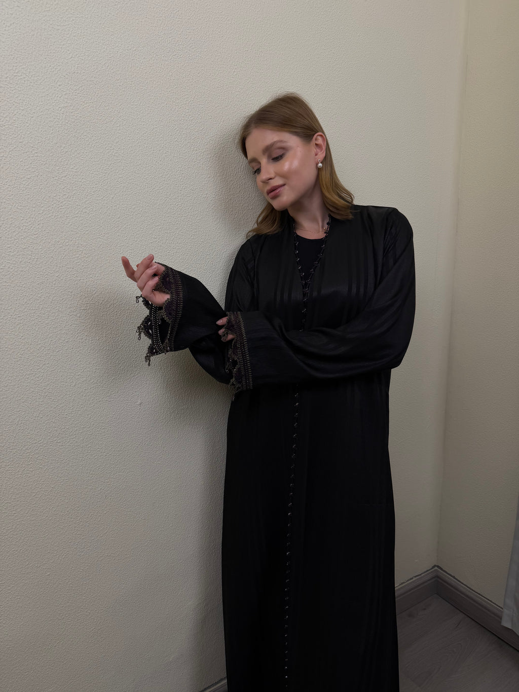 Midnight Matcha Abaya