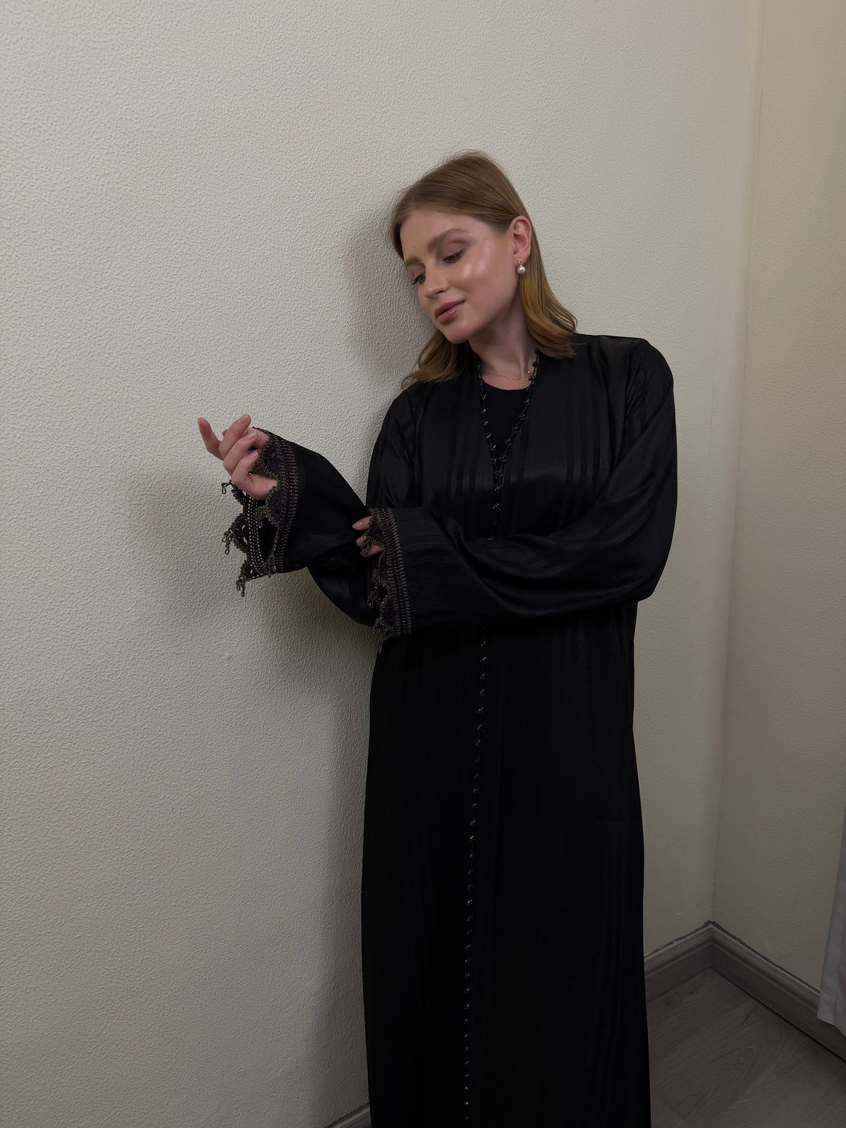 Midnight Matcha Abaya