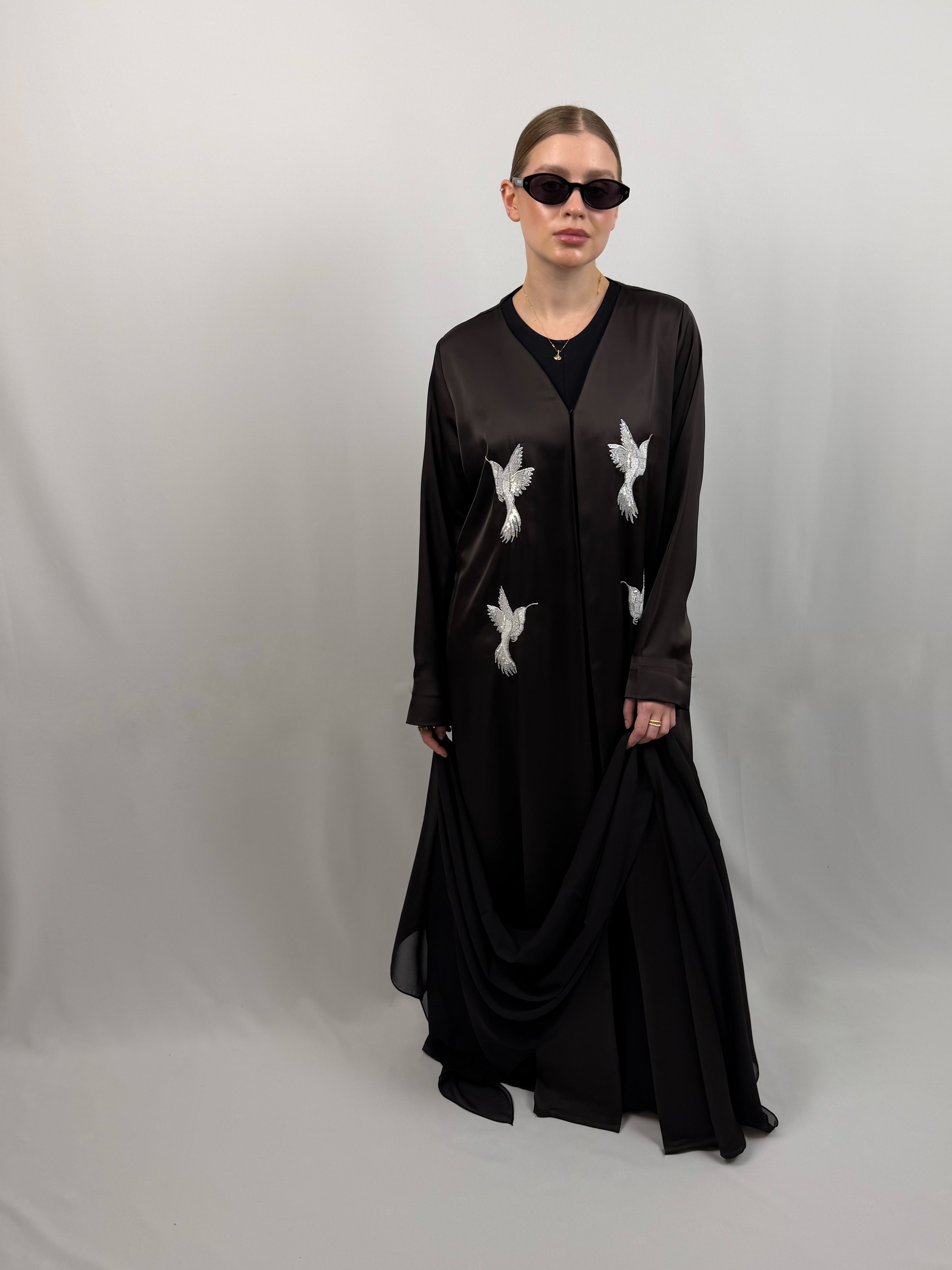 Crystal Bird Abaya