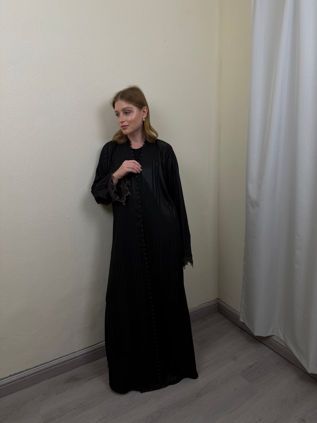 Midnight Matcha Abaya