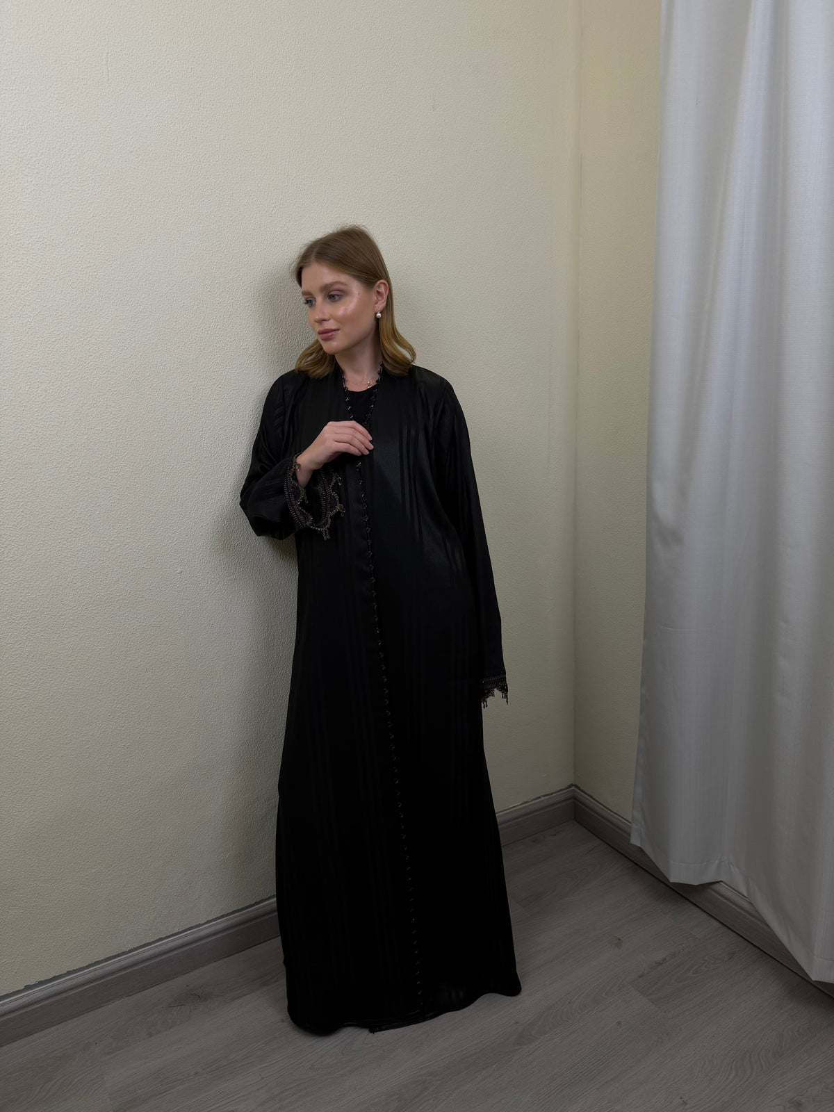 Midnight Matcha Abaya