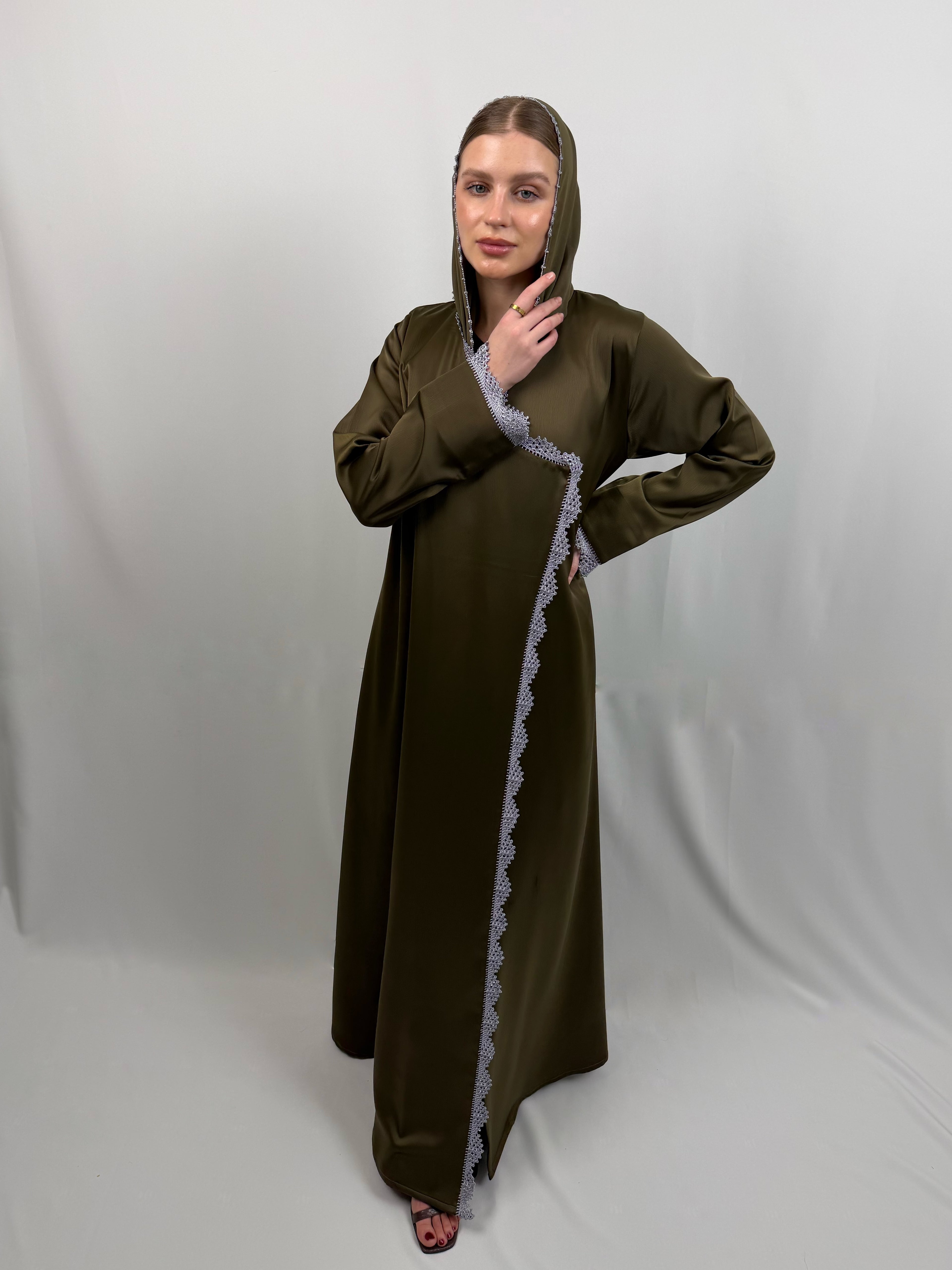 Olive Shadow Abaya