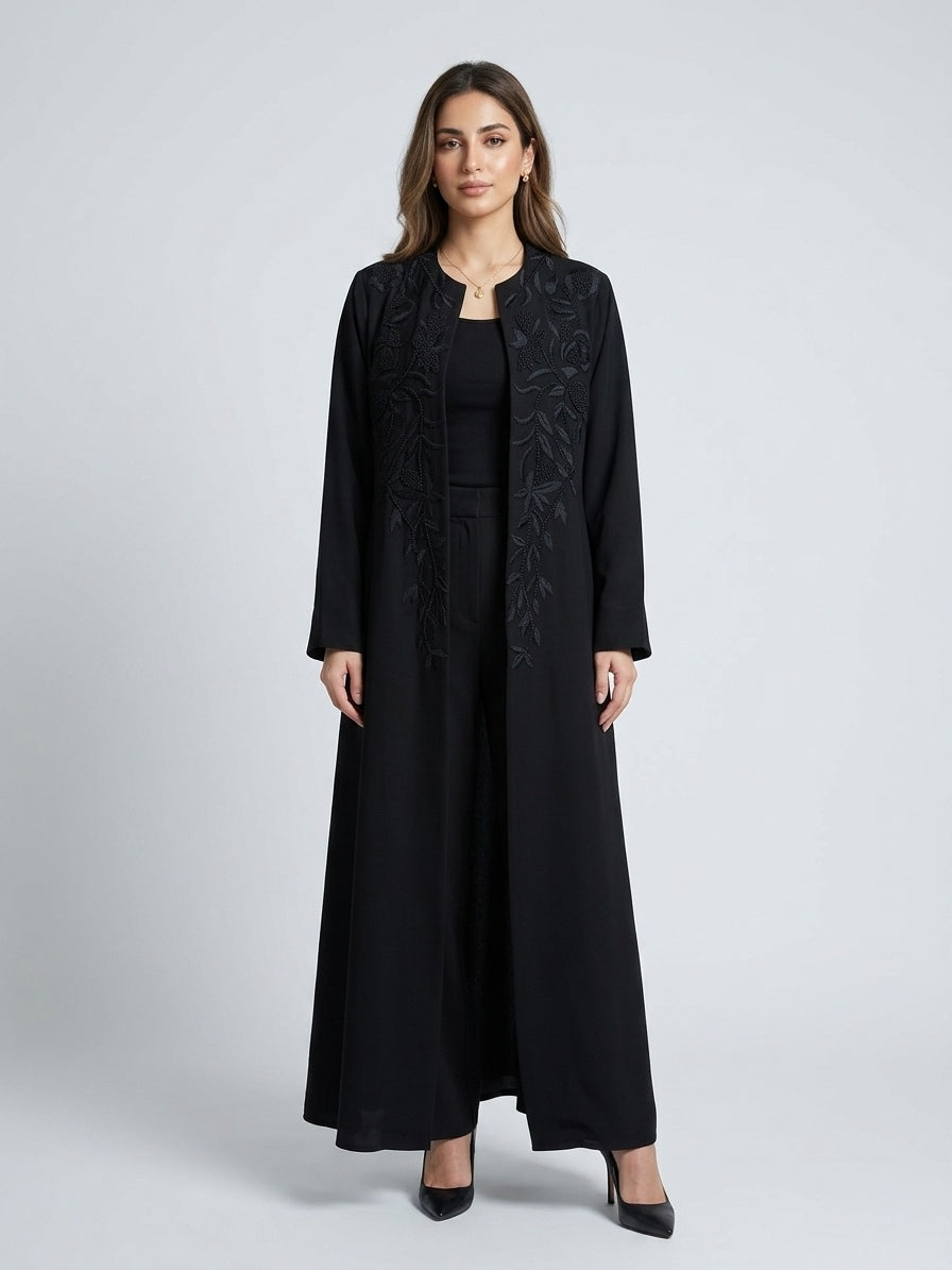 Fleura Thread Abaya