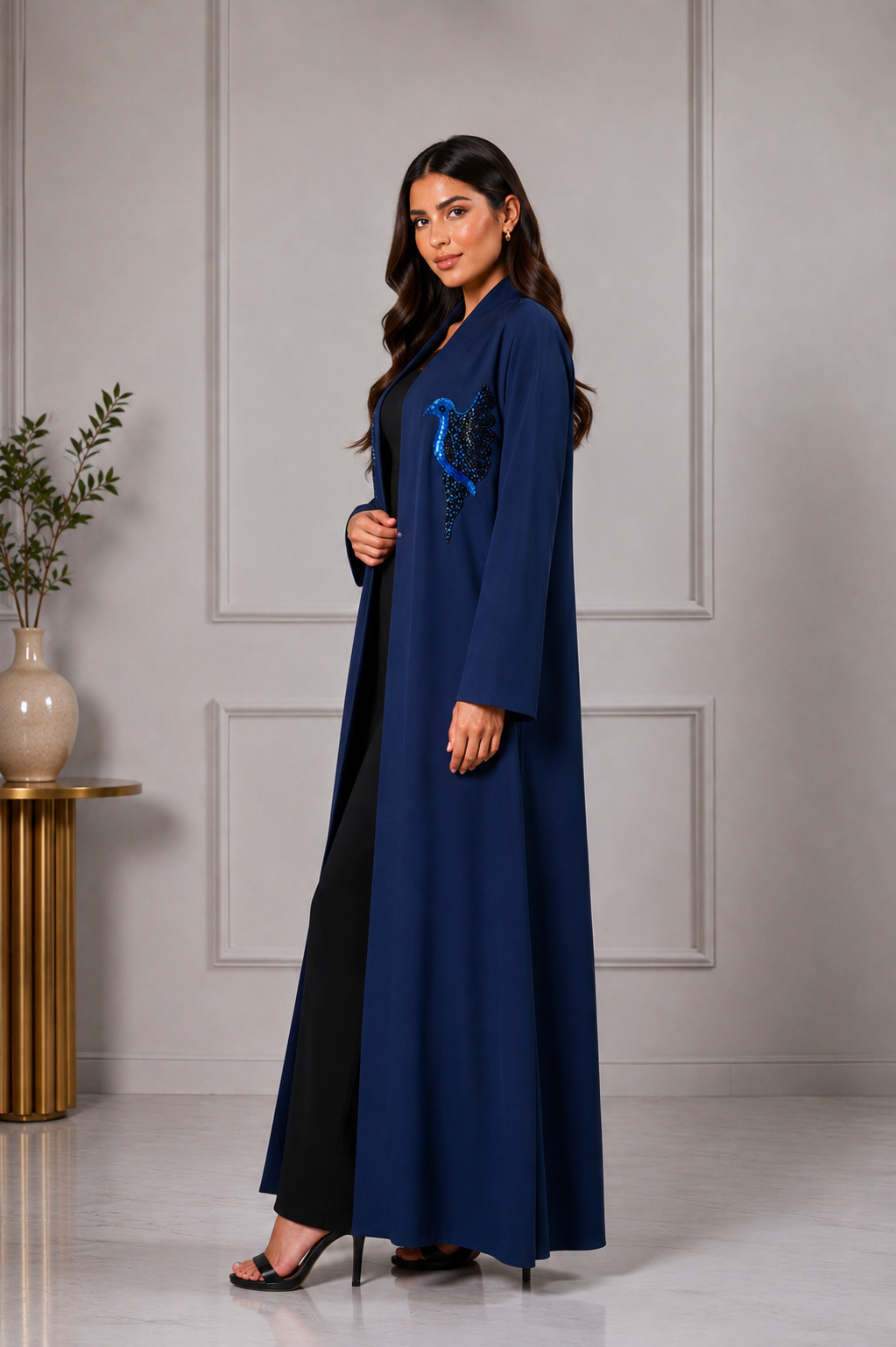 Bluebird abaya
